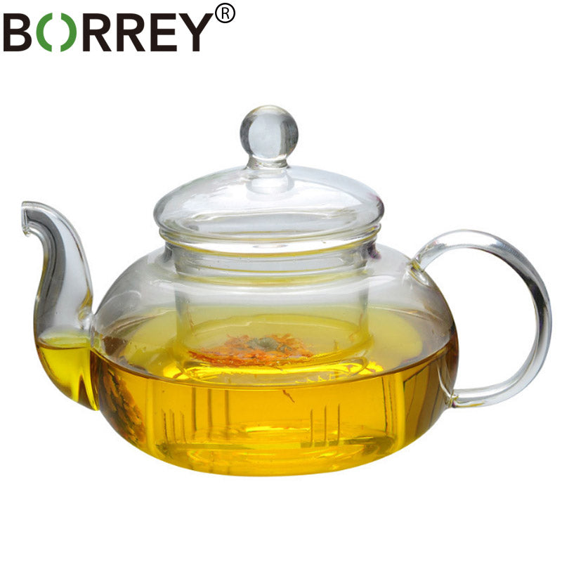 Heat-resistant Glass Teapot Double Wall Glass Teacup