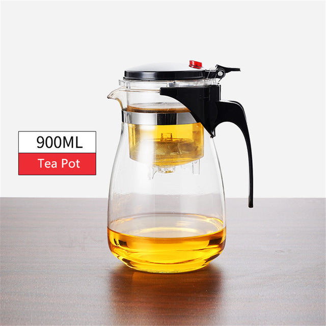 Tea Infuser Tea Set w/6 Cups