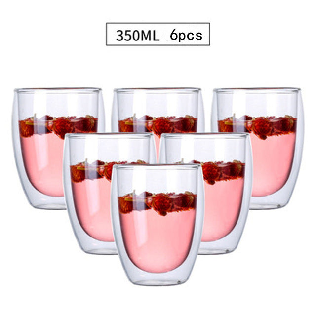 Double Wall Glass Cup