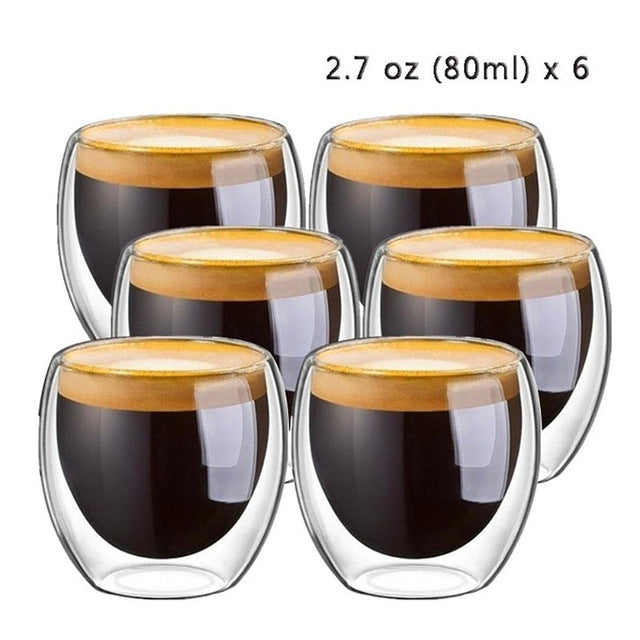 Double Wall Glass Cup