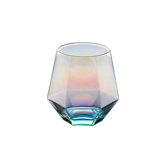 Crystal Glass Hexagonal Tea Pitcher