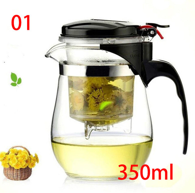 Heat Resistant Glass Teapot Chinese Teapot