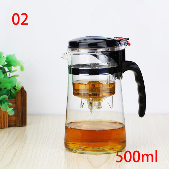 Heat Resistant Glass Teapot Chinese Teapot