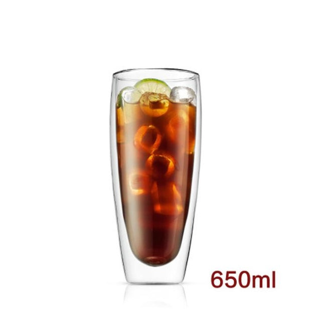 Heat-resistant Double Wall Glass Cup