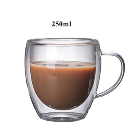 Heat-resistant Double Wall Glass Cup