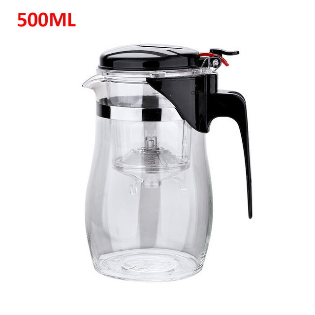 Heat Resistant Glass Teapot With Infuser