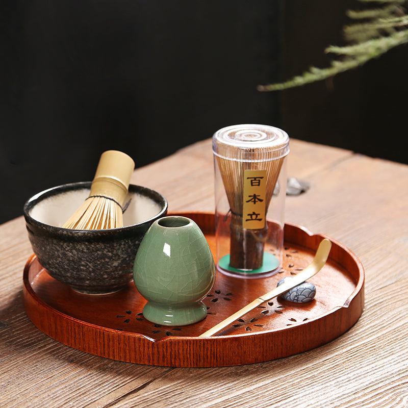 Matcha Green Tea Tool Grinder Set